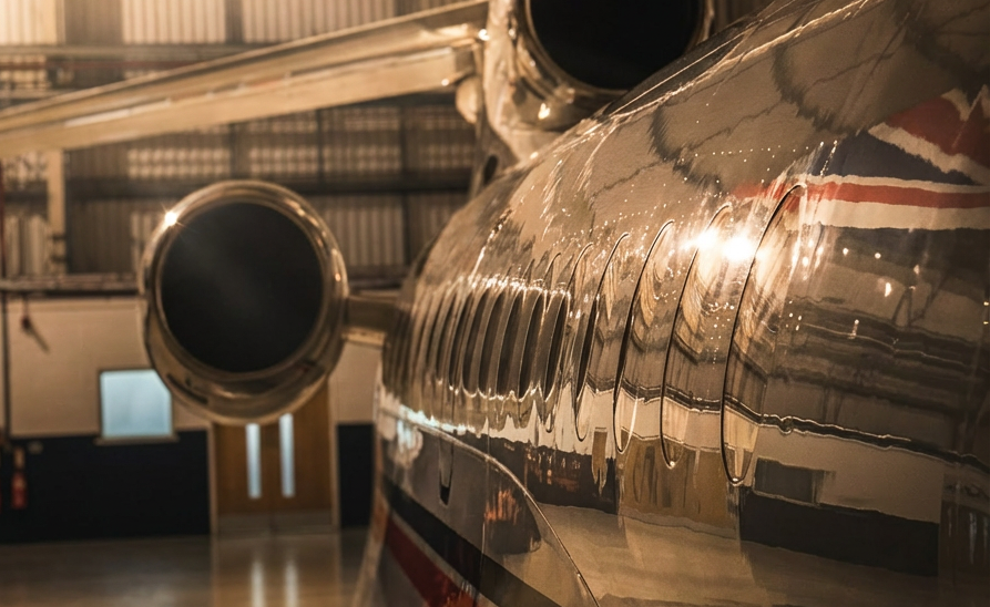 Aircraft Exterior Machine Polishing