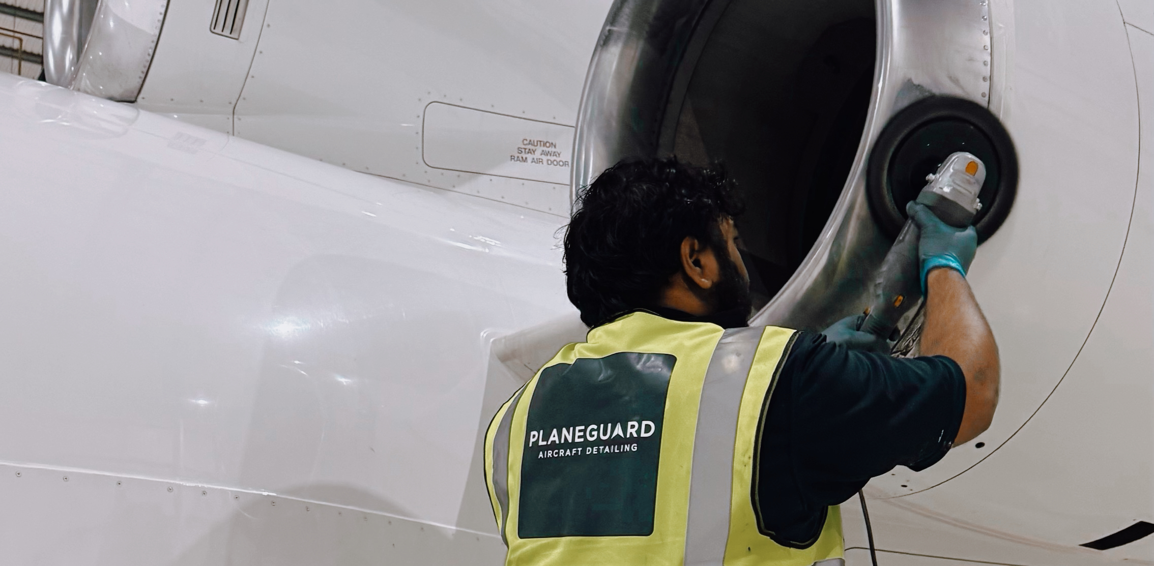 Exterior aircraft detailing