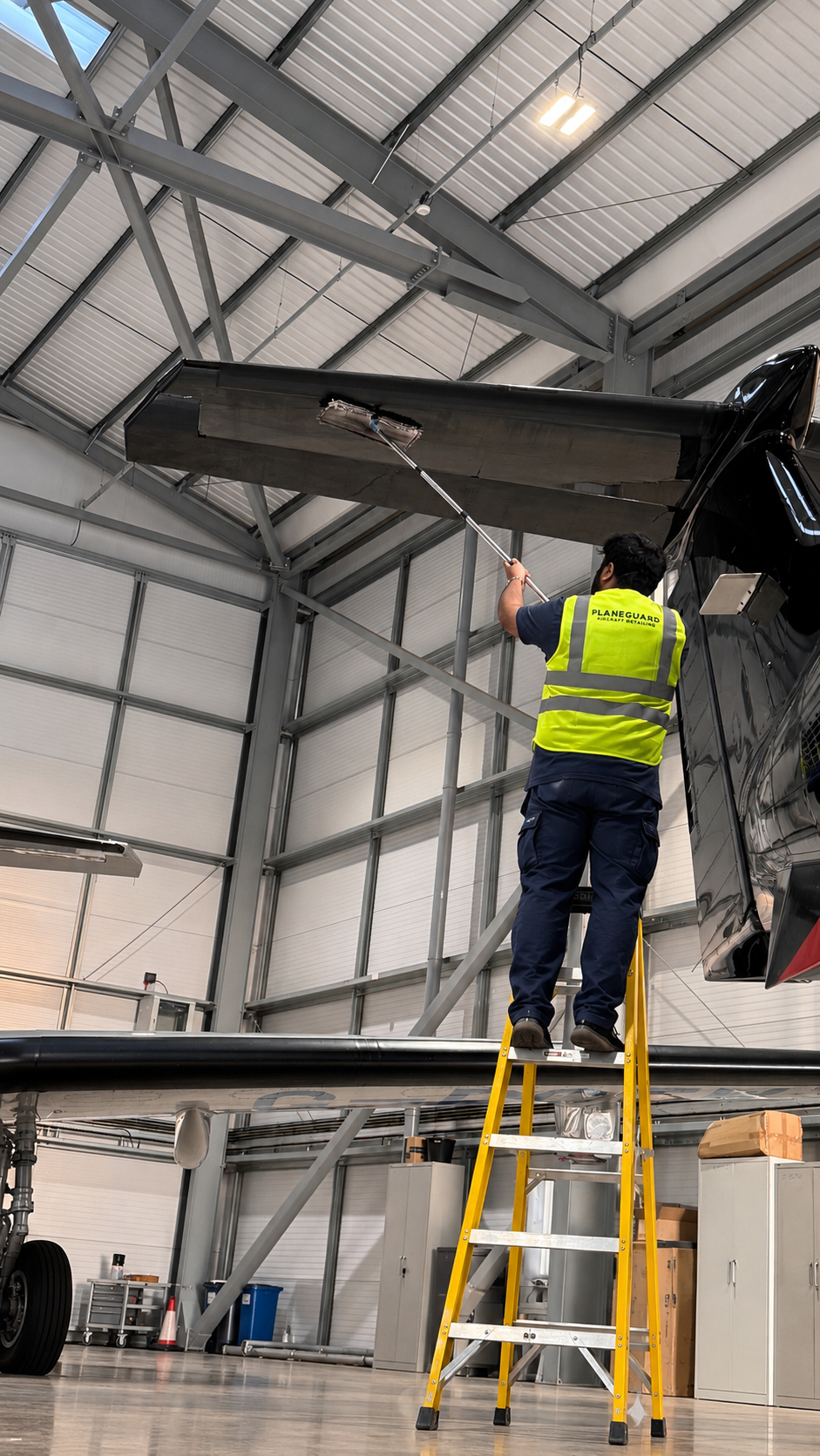 Aircraft Exterior Cleaning