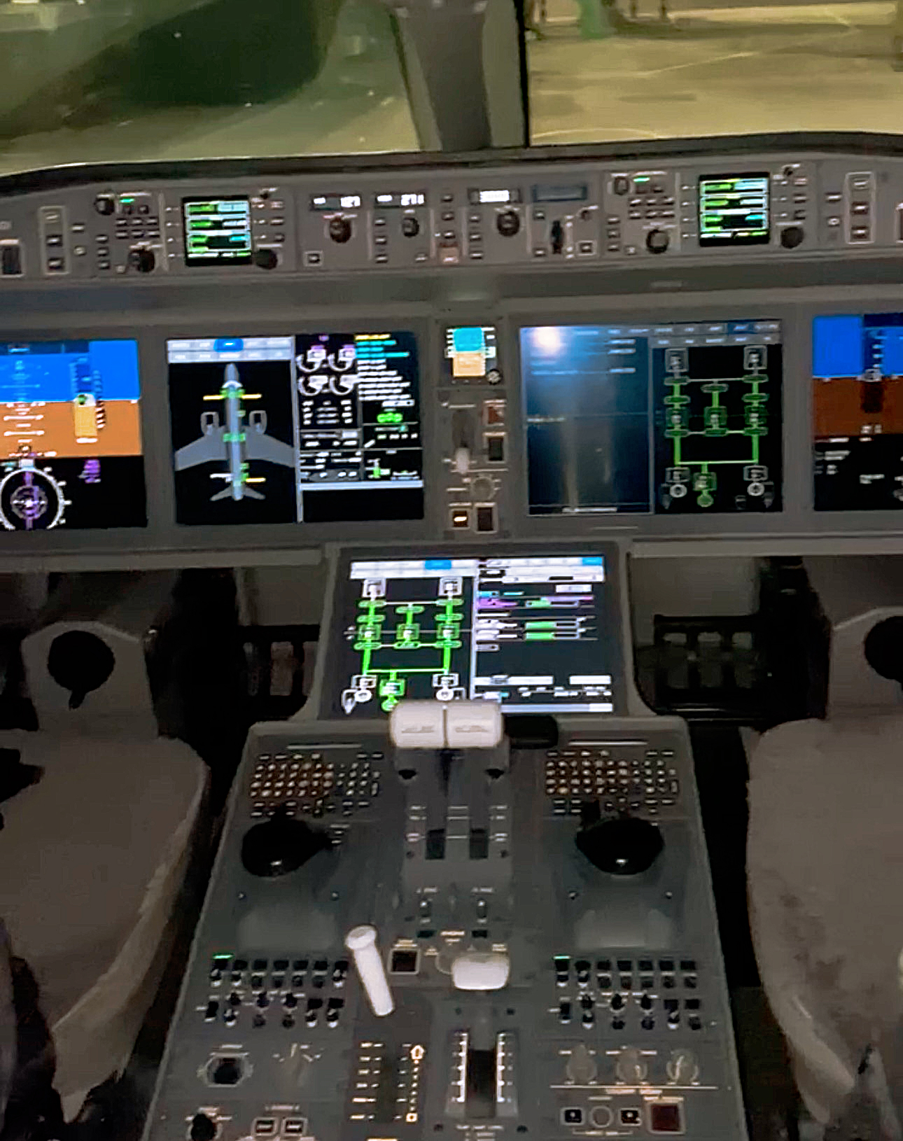 Flight Deck Deep Cleaning